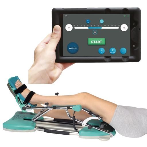 KINETEC SPECTRA KOMPANION KNEE CPM / INCLUDING DELUXE HYGIENIC PADS photo
