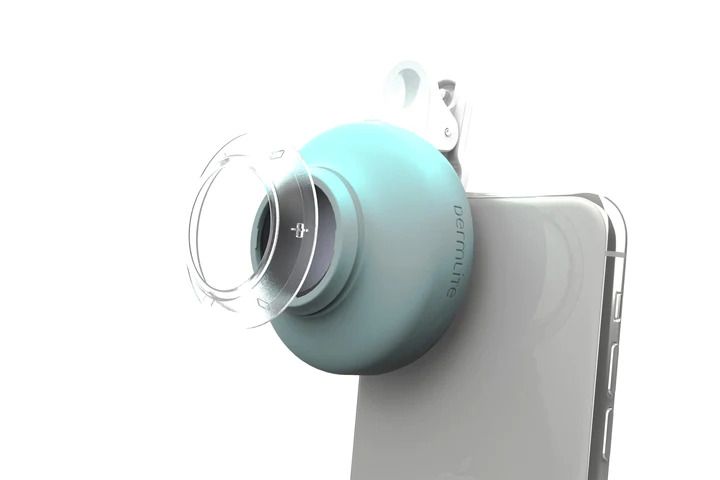 DERMLITE HUD2 PATIENT DERMATOSCOPE WITH SMARTPHONE ADAPTOR CLIP  photo