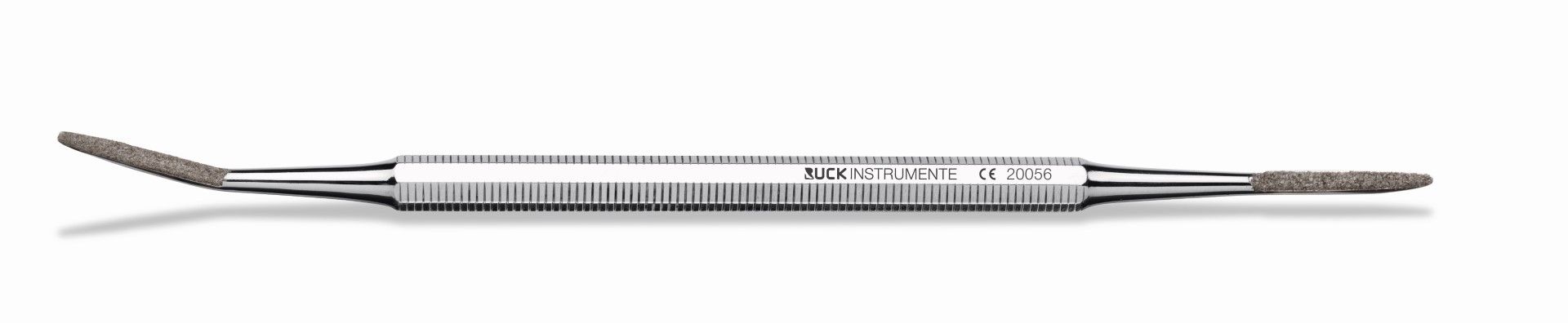 RUCK INSTRUMENTS DIAMOND CORNER NAIL FILE, DOUBLE SIDED, STAINLESS STEEL photo