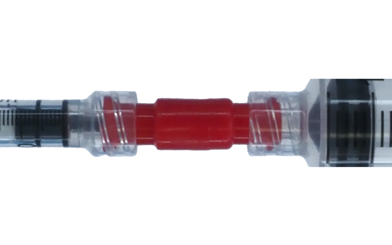 LUER LOCK TO LUER LOCK CONNECTORS / NARROW BORE FOR DERMAL FILLING / BOX OF 100 photo