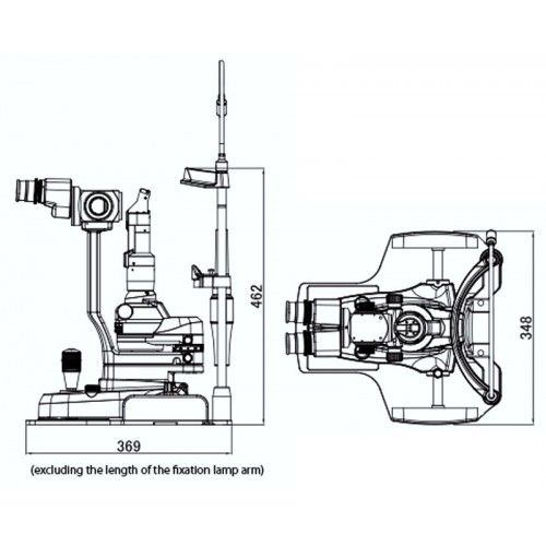 TAKAGI SLIT LAMP MICROSCOPE / 27L photo