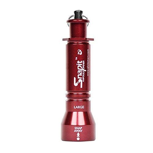 SNAPIT LITE AMPOULE OPENER / LARGE / 1-25ML / BURGUNDY / EACH photo