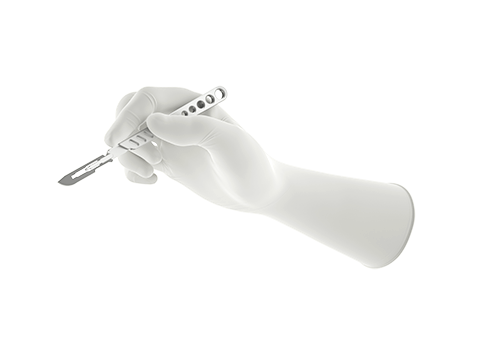 GAMMEX NON-LATEX POLYISOPRENE TEXTURED GLOVES photo