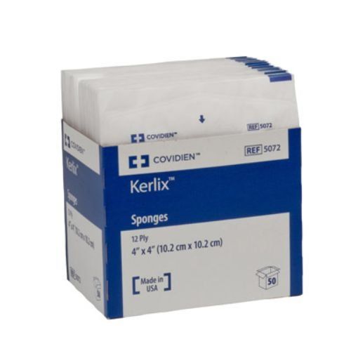 KERLIX GAUZE SPONGE / 12 PLY / 10 X 10CM / BOX OF 50 photo