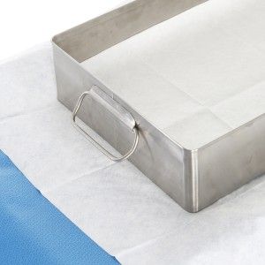 HALYARD TRAY LINER ABSORBENT LOW LIN / LARGE / 30X51CM / CARTON OF 450 photo