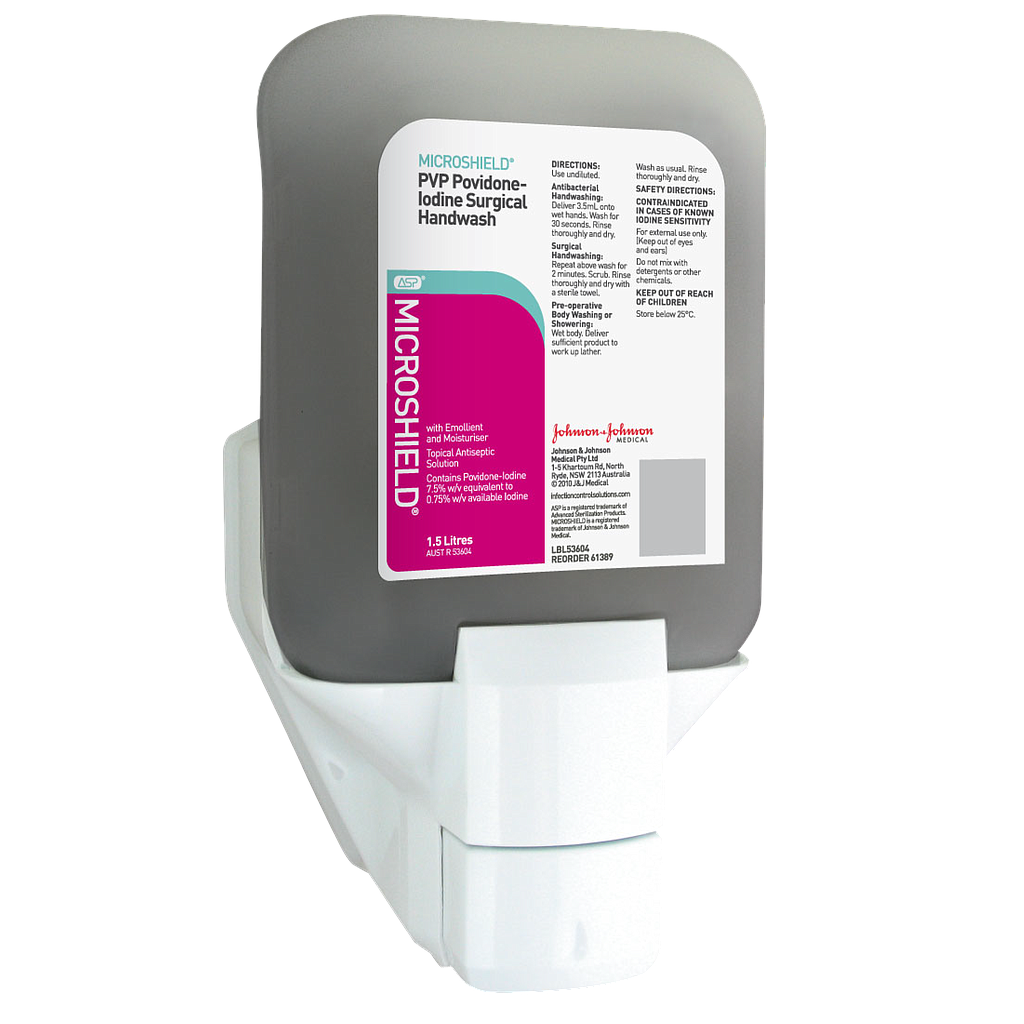 MICROSHIELD PVP POVIDONE IODINE SURGICAL HANDWASH (61389) / 1.5L / EACH photo