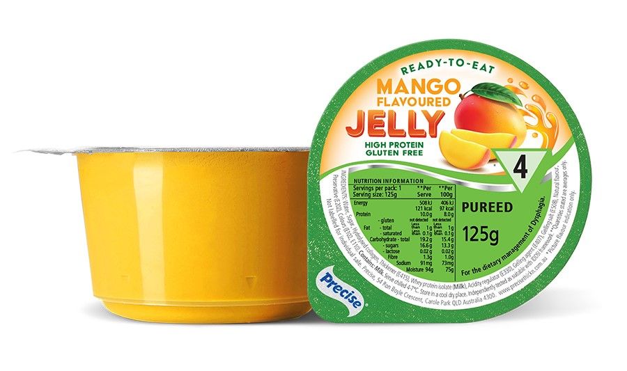 PRECISE MANGO FLAVOURED JELLY / HIGH PROTEIN / GLUTEN-FREE / EACH photo