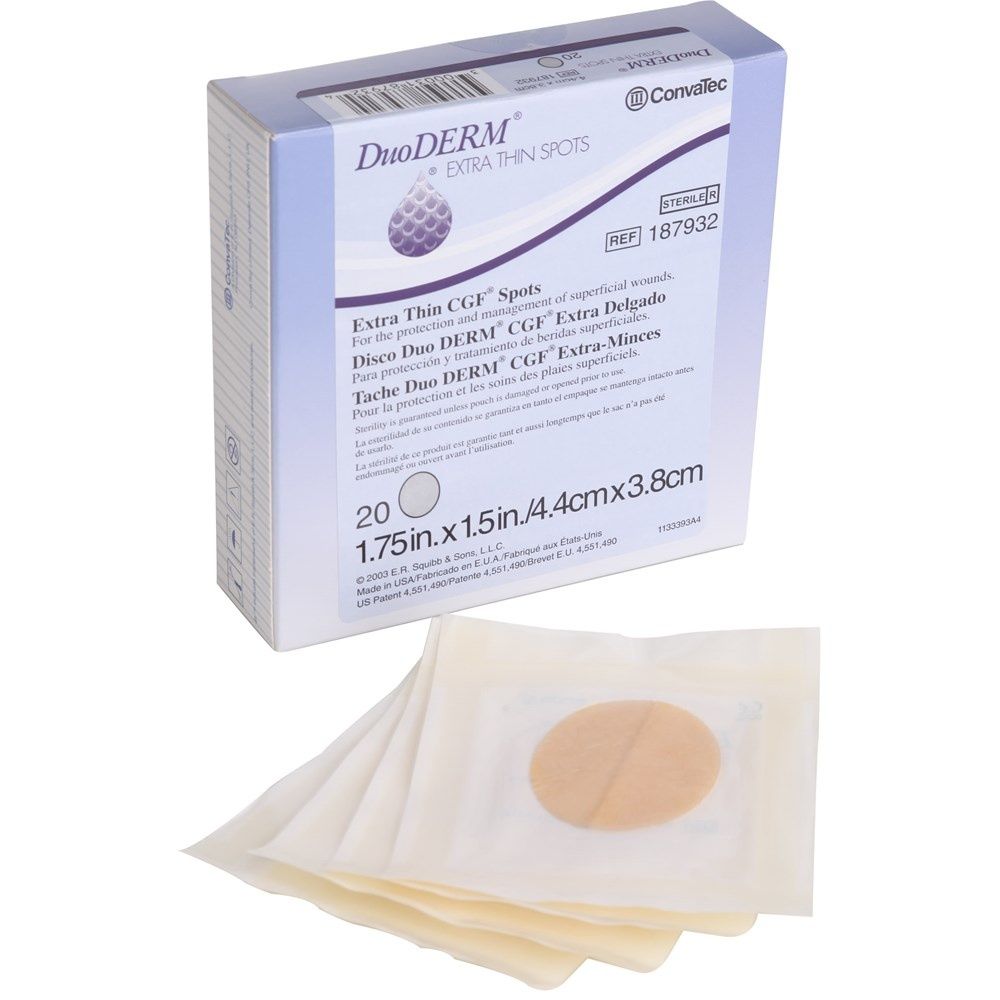 CONVATEC DUODERM EXTRA THIN DRESSING / 40MM / BOX OF 10 photo