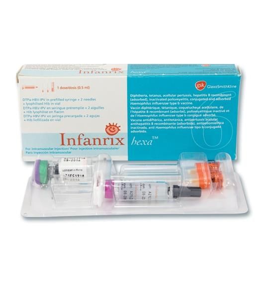 INFANRIX-HEXA / PRE-FILLED SYRINGE / 0.5ML / EACH photo