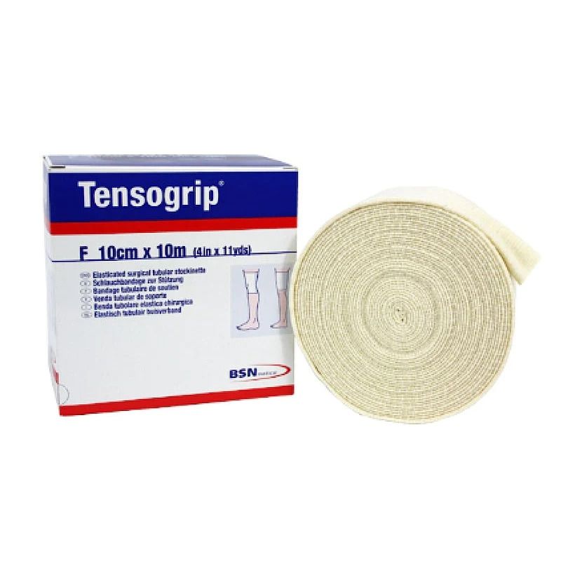 TENSOGRIP TUBULAR SUPPORT BANDAGE - TAN / 10CMX10M / EACH photo