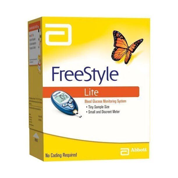 ABBOTT FREESTYLE FREEDOM LITE BLOOD GLUCOSE TESTING KIT / EACH photo