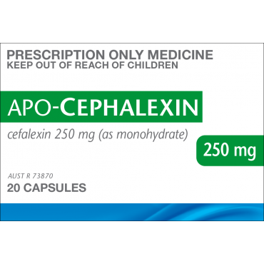 CEPHALEXIN CAP / 250MG / BOX OF 20 photo