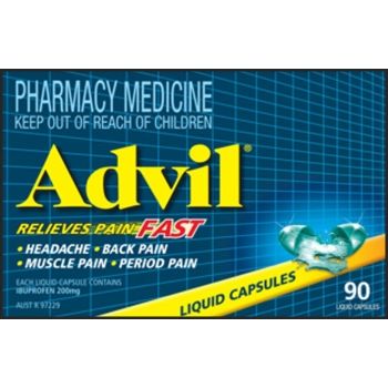 ADVIL CAP LIQUID 90'S / BOX OF 90 photo