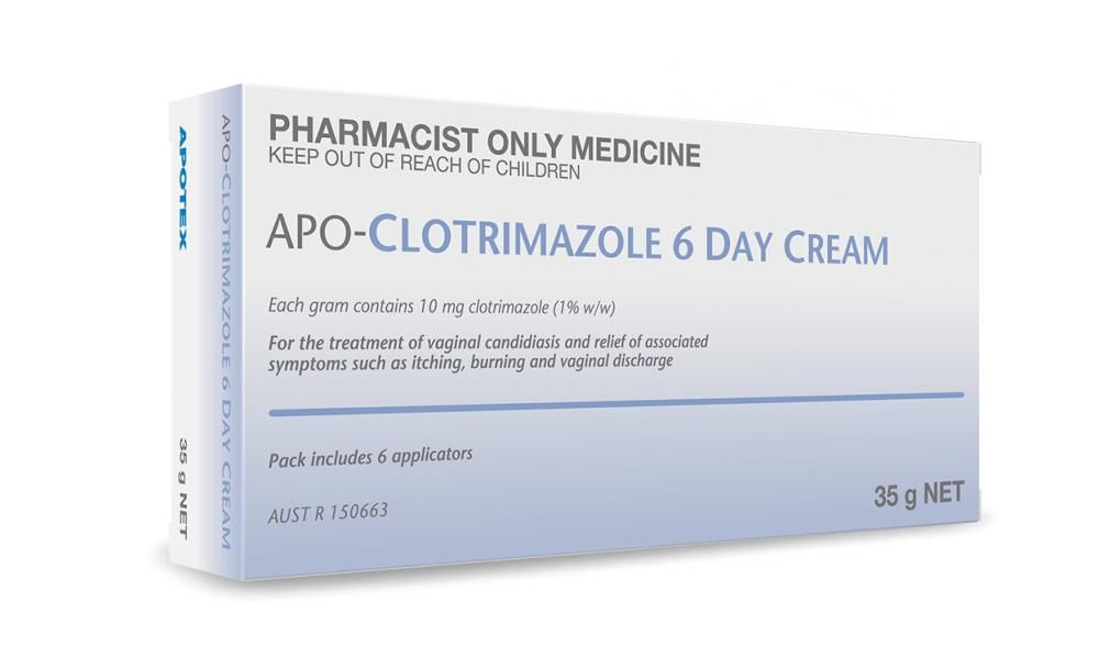 APO CLOTRIMAZOL 6 DAY CREAM 35GM / EACH photo