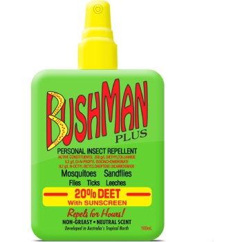 BUSHMAN PLUS UV INSECT 100ML PUMP SPRAY / EACH photo