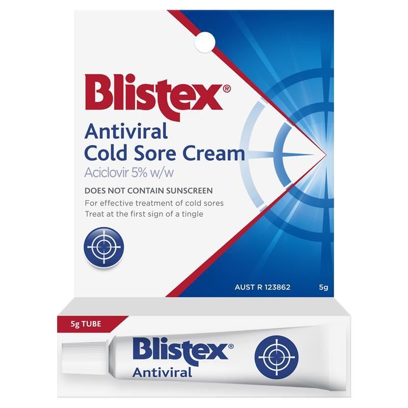BLISTEX COLD SORE CREAM 5G / EACH photo