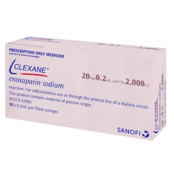 CLEXANE SYRINGE 20MG 0.2ML / BOX OF 10 photo