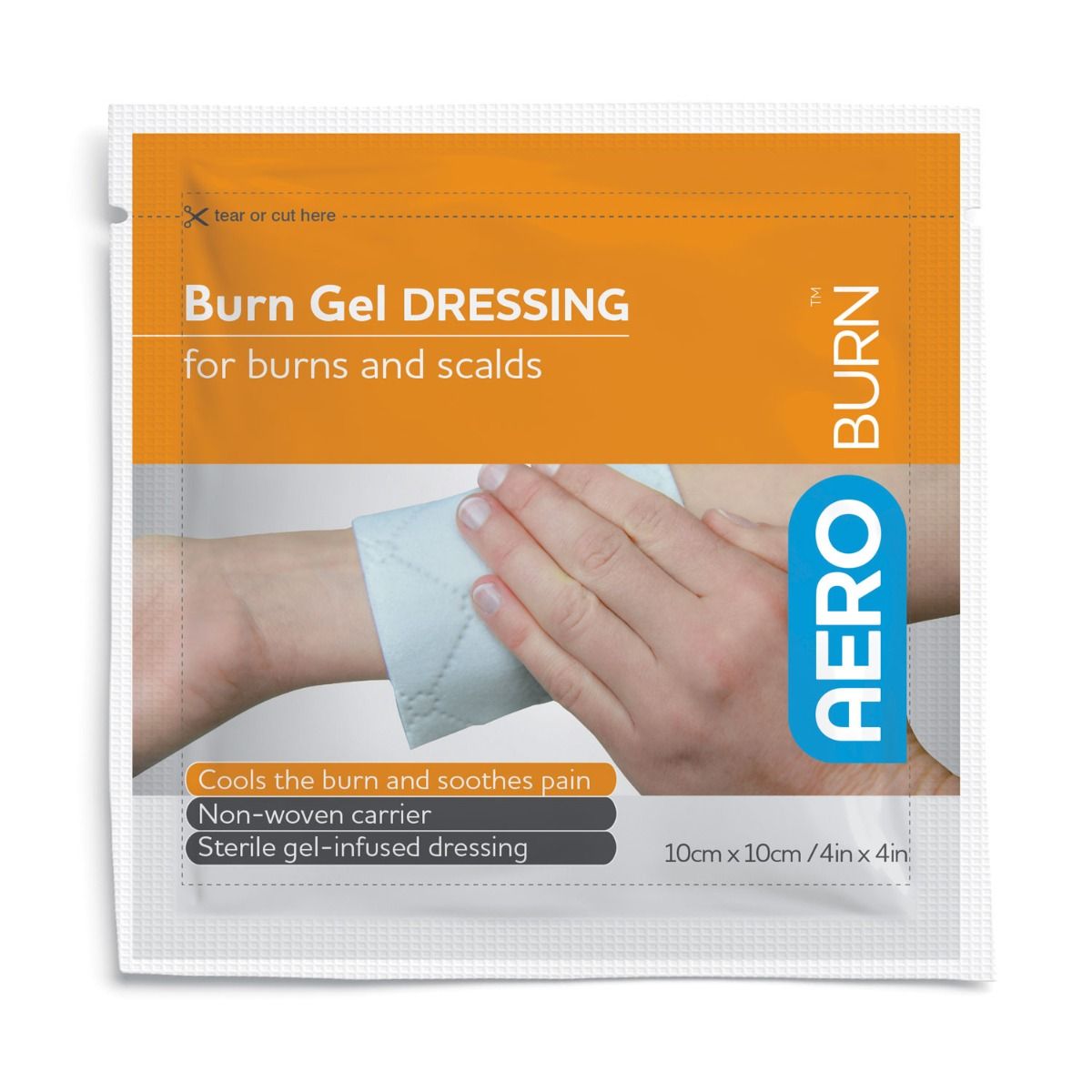 AEROBURN BURN GEL DRESSING / 10 X 10CM / EACH photo