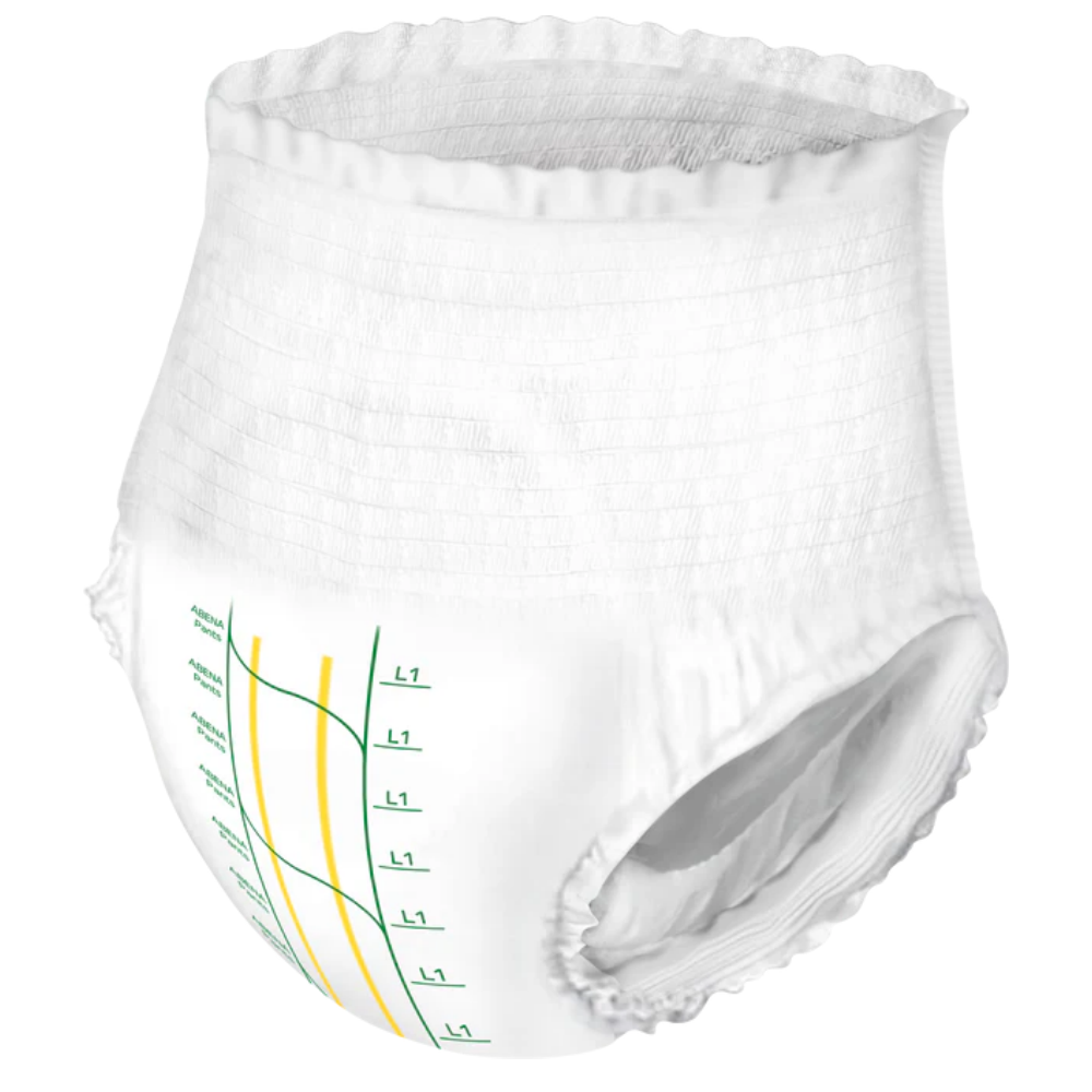 ABENA PANTS / L1 GREEN / 230ML / 100-150CM / CARTON OF 104 photo