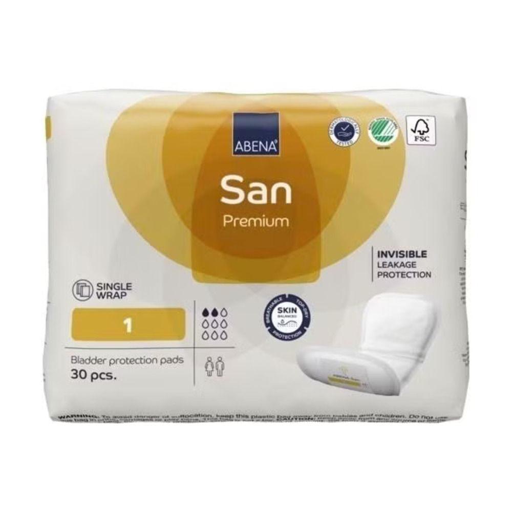 ABENA SAN 1 PREMIUM YELLOW / 200ML / CARTON OF 300 photo
