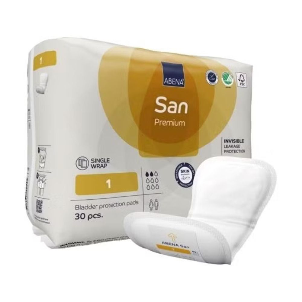 ABENA SAN 1 PREMIUM YELLOW / 200ML / CARTON OF 300 photo