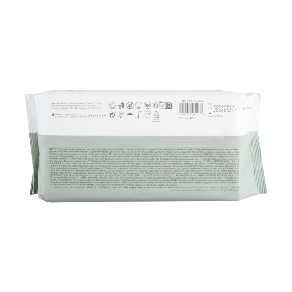 ABENA WET WIPES / 20X27CM / 80/PK / CARTON OF 12 photo