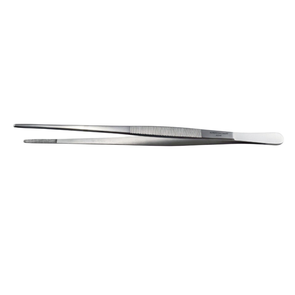 ARMO DRESSING FORCEP BLOCK END BLUNT / 25CM photo