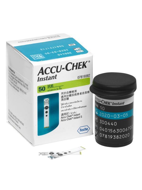 ACCU-CHEK INSTANT S TEST STRIPS / BOX/50 photo