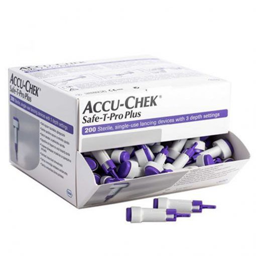 ACCU-CHEK SAFE-T-PRO PLUS LANCET /  BOX OF 200 photo