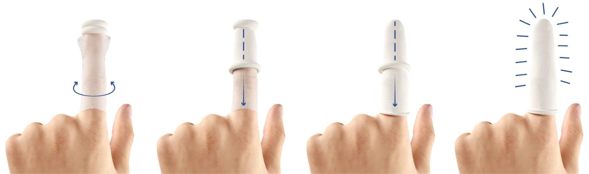 ACELITY ADAPTIC™ DIGIT NON-ADHERING DIGIT DRESSING  photo