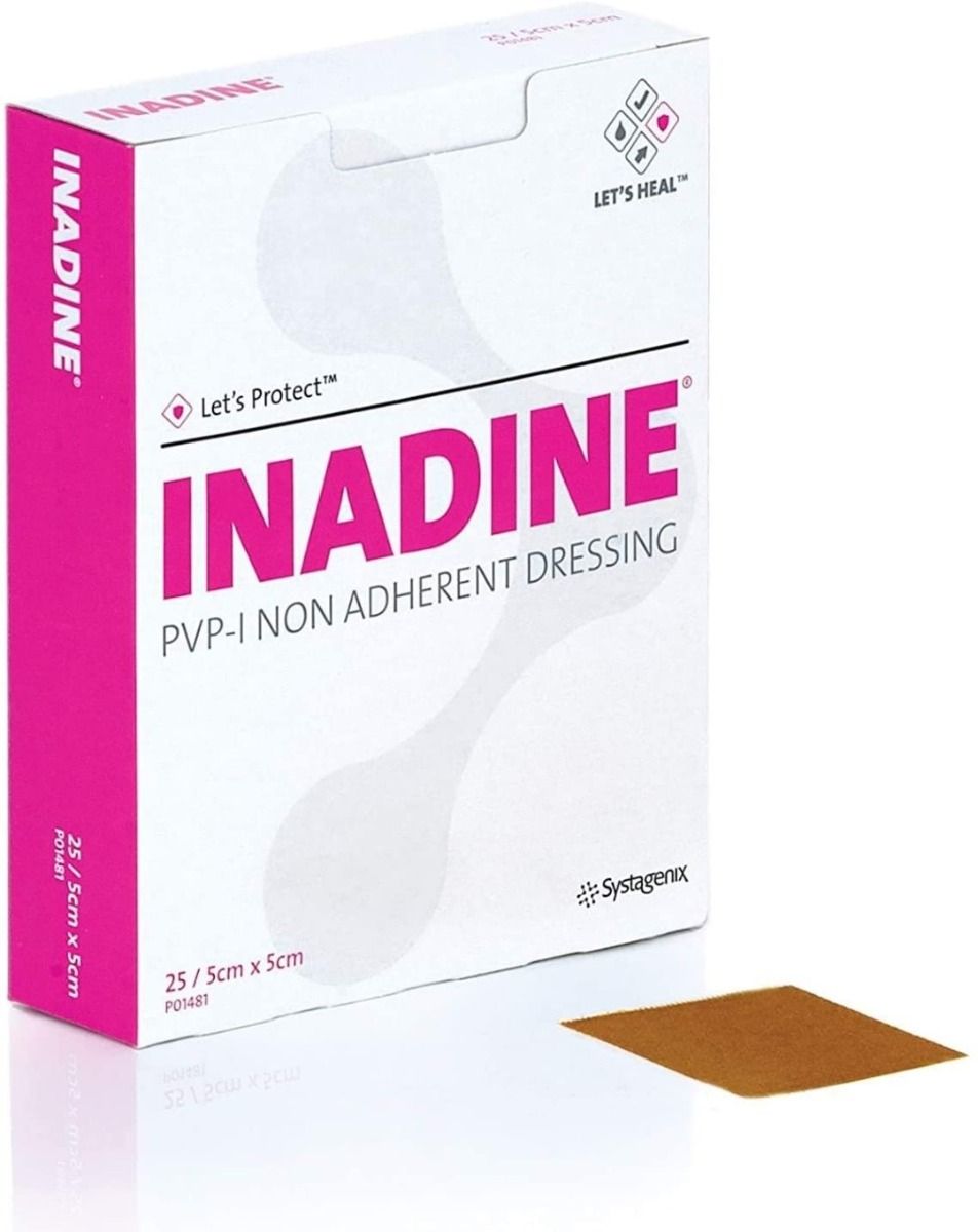 ACELITY INADINE PVP-I NON-ADHERENT DRESSING / BOX OF 25 photo