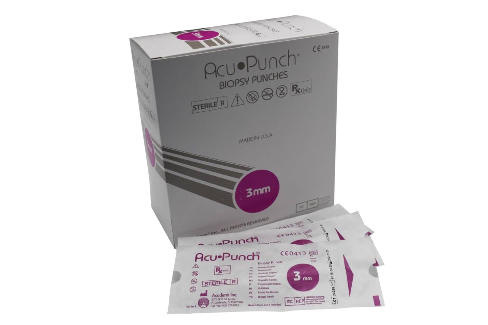 ACU-PUNCH BIOPSY / BOX OF 10 photo