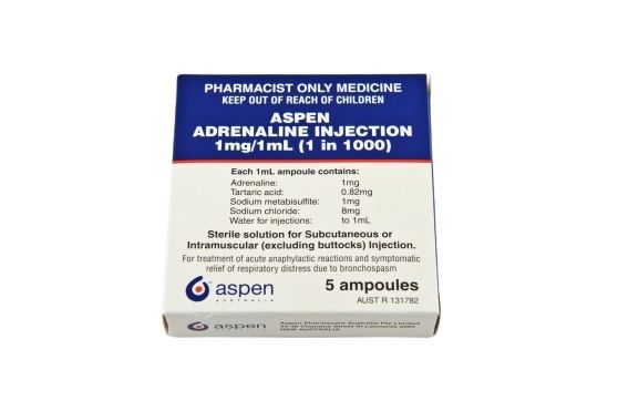ADRENALINE / 1:1000 / 1ML AMPS / BOX OF 5 photo