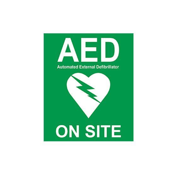 AED DEFIB STICKER / EACH photo