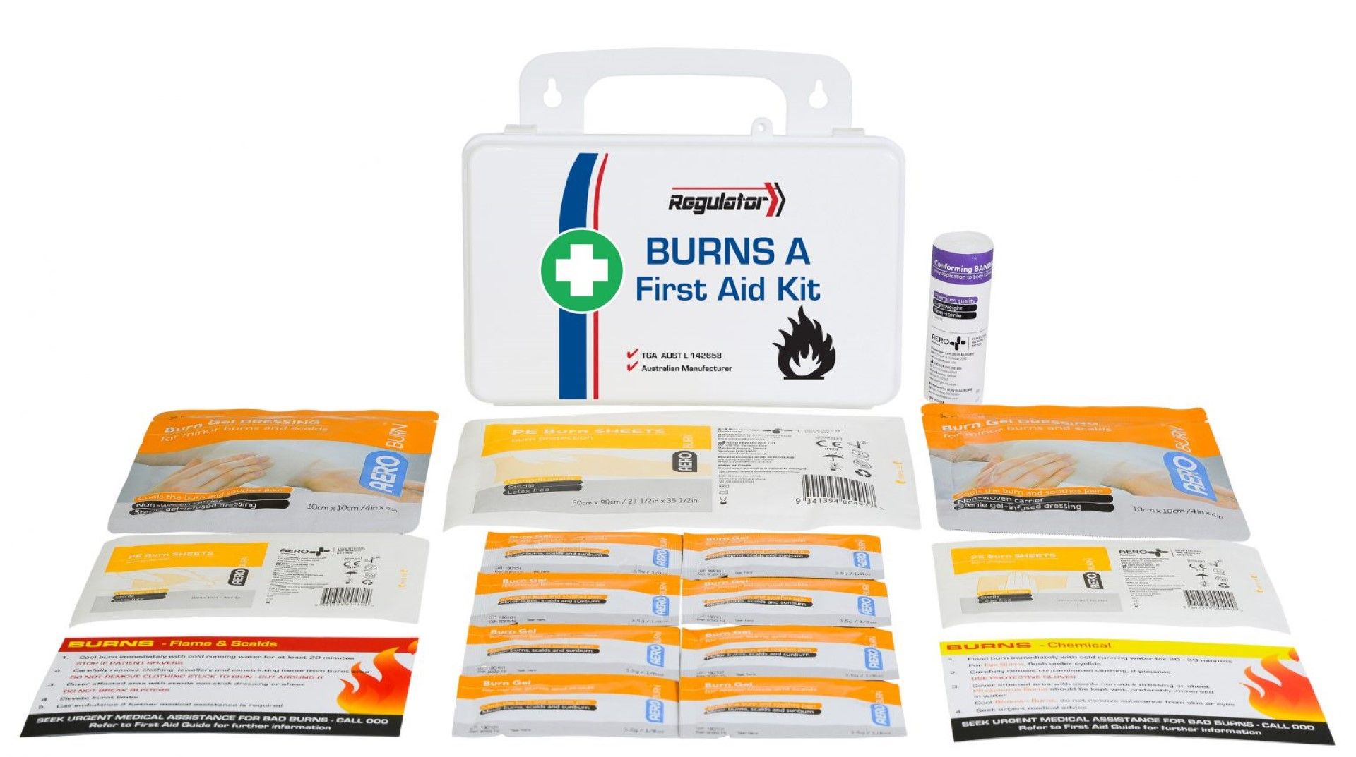 FIRST AID KIT BURNS INJURIES / KIT photo