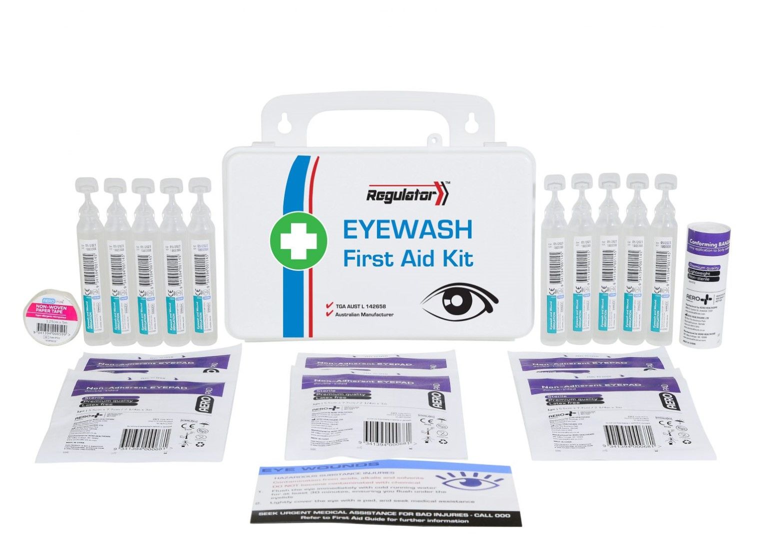 FIRST AID KIT EYE INJURIES / KIT photo
