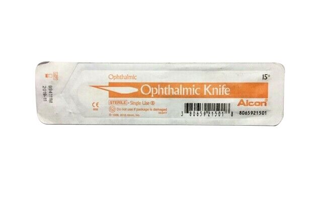 ALCON OPHTHALMIC KNIFE 15 DEGREE / BOX 6 photo