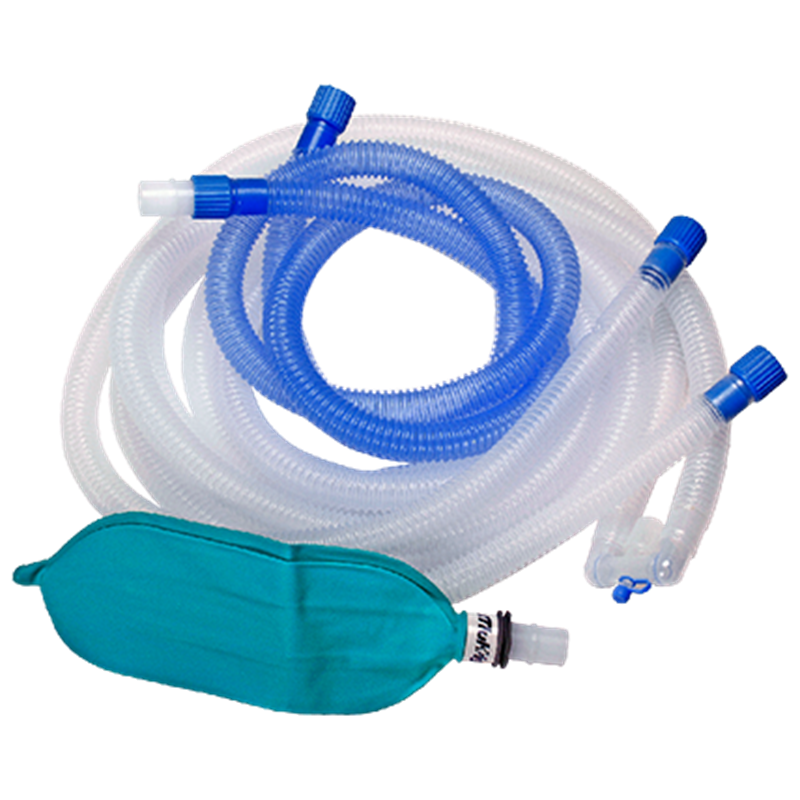 MDEVICES 3.0M ANAESTHETIC CIRCUIT / CORRUGATED CIRCUIT WITH ROTATABLE Y CONNECTOR / 2L LATEX FREE BAG & LIMB / EACH photo