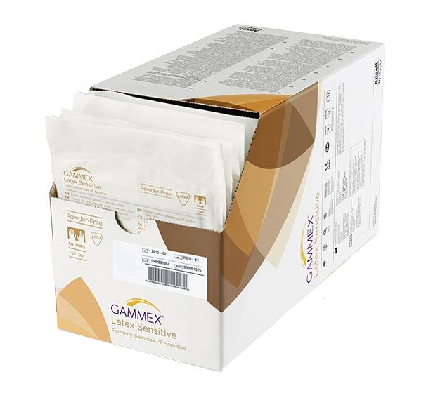 GAMMEX LATEX POWDER FREE SENSITIVE GLOVES photo
