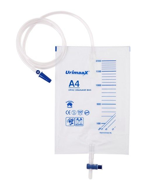 DRAINAGE BAG URIMAAX / A4 2 L / T-TAP / CLOSED SYSTEM photo