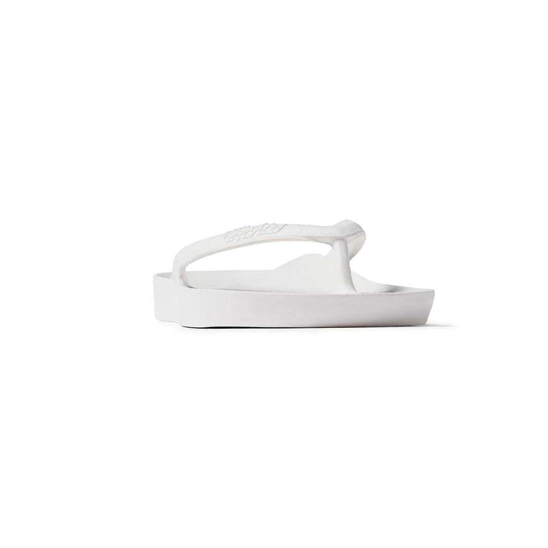 ARCHIES ARCH SUPPORT THONGS / WHITE photo