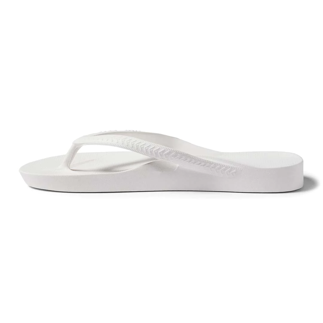 ARCHIES ARCH SUPPORT THONGS / WHITE photo