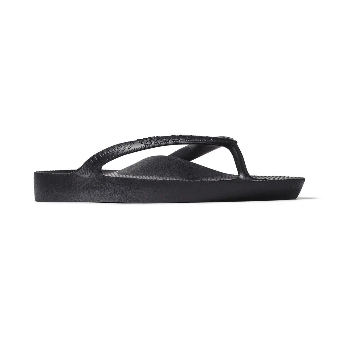 ARCHIES ARCH SUPPORT THONGS / BLACK photo