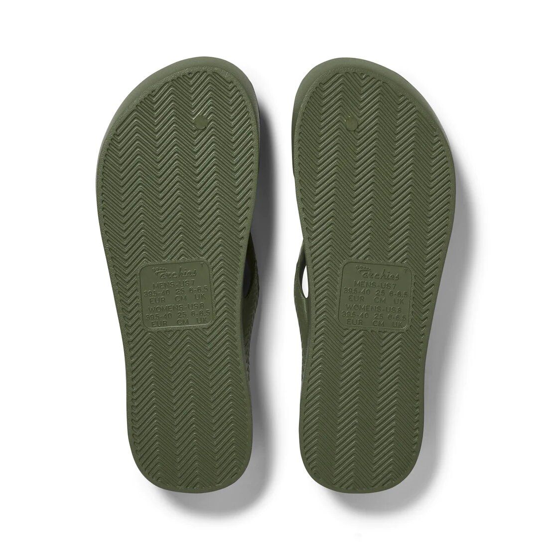 ARCHIES ARCH SUPPORT THONGS / KHAKI photo