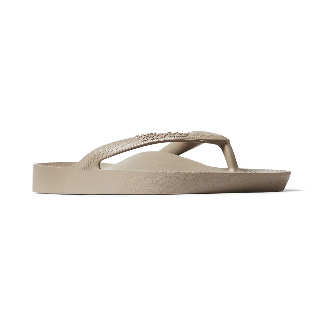 ARCHIES ARCH SUPPORT THONGS / TAUPE photo