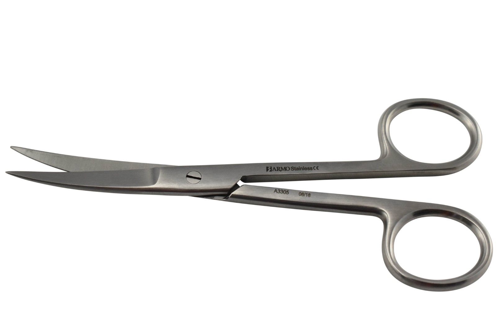 DRESSING SCISSORS CURVED / 13CM photo