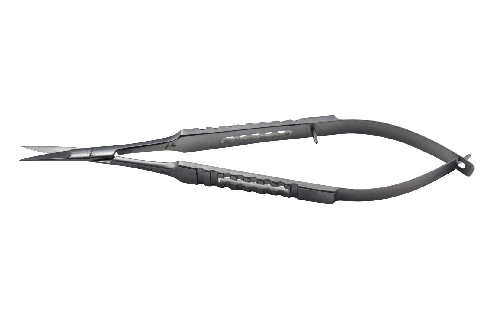 ARMO MICRO SCISSORS / 12.5CM / STRAIGHT / FLAT HANDLES photo