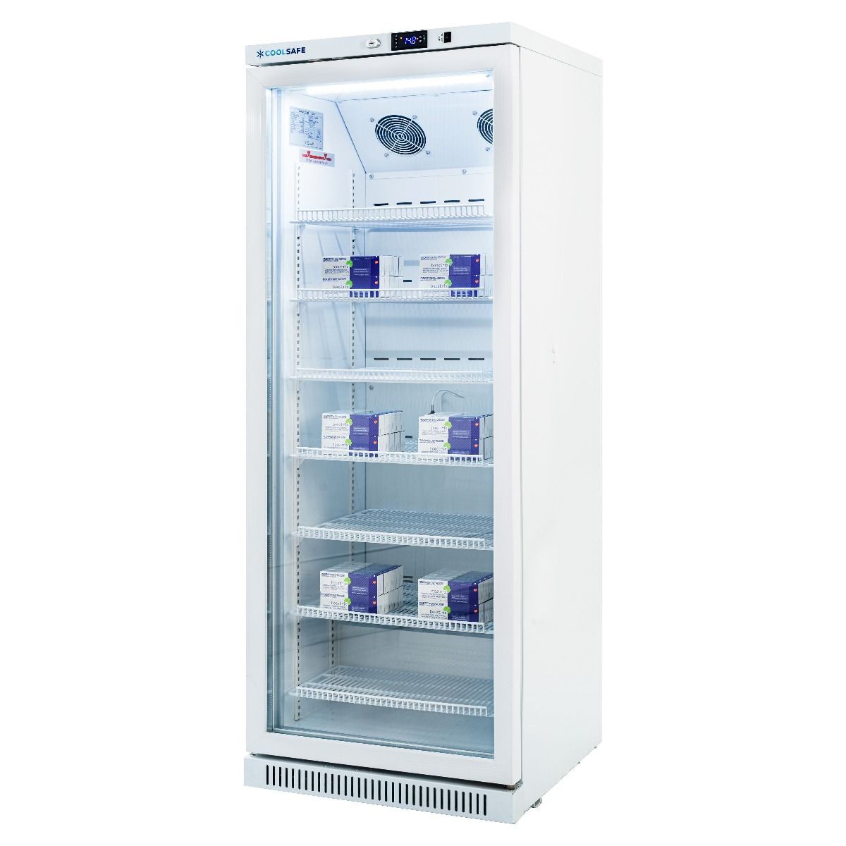 COOLSAFE MEDICAL PREMIUM VACCINE FRIDGE / 381 LITRE + LIFETIME CS PORTAL ACCESS photo