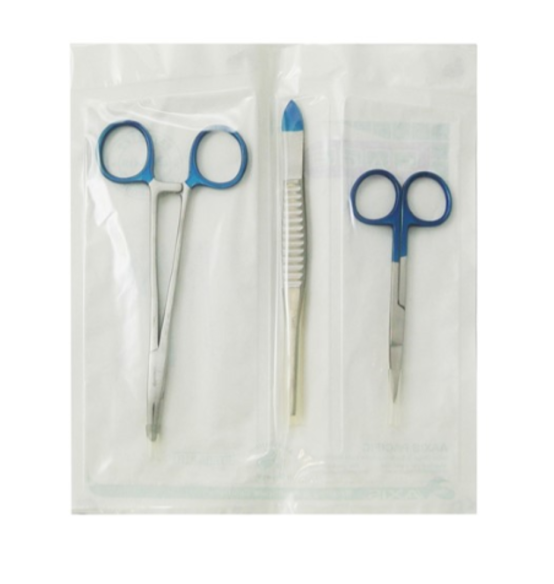 SAGE STERILE INSTRUMENT PACK #7 / SUTURE PACK FINE photo