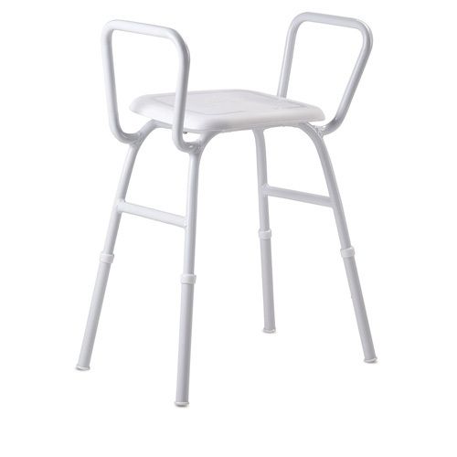 SHOWER STOOL WITH ARMS photo